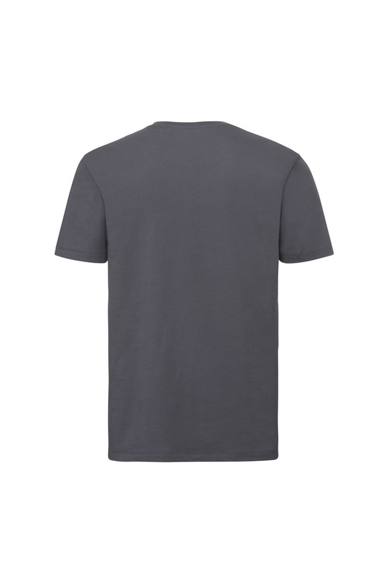 Russell Mens Authentic Pure T-Shirt (Convoy Gray)