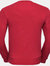 Russell Mens Authentic Sweatshirt (Slimmer Cut) (Classic Red)