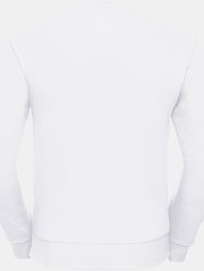 Russell Mens Authentic Sweatshirt (Slimmer Cut) (White)