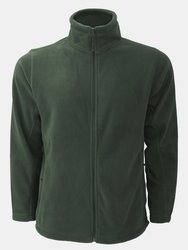 Russell Mens Full Zip Outdoor Fleece Jacket (Bottle Green) - Bottle Green