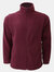 Russell Mens Full Zip Outdoor Fleece Jacket (Burgundy) - Burgundy