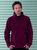 Russell Mens Full Zip Outdoor Fleece Jacket (Burgundy)