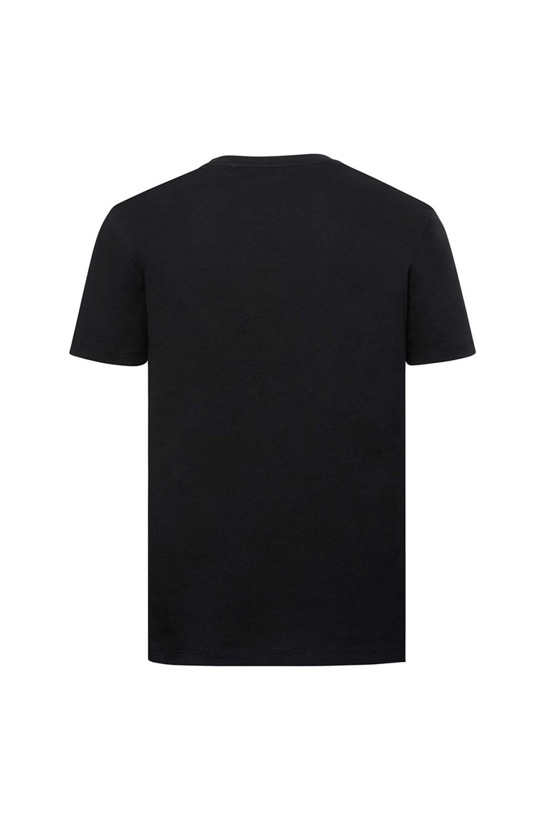 Russell Mens Pure Short-Sleeved T-Shirt (Black)