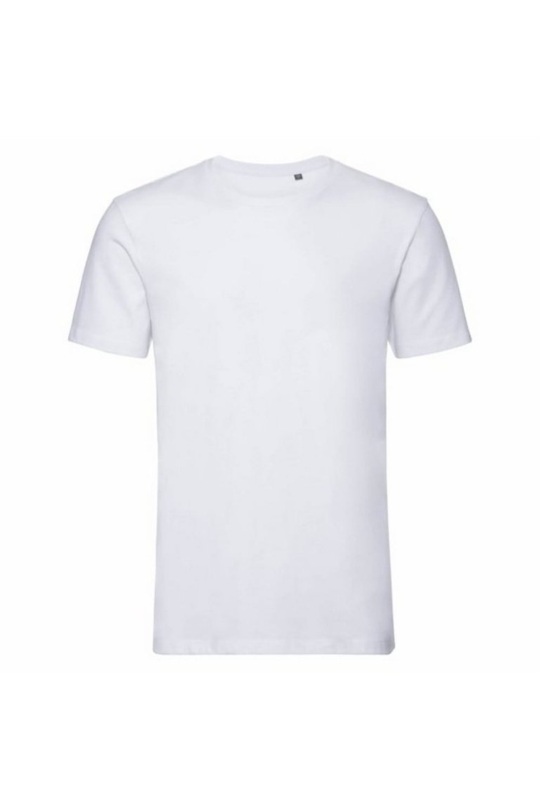 Russell Mens Pure Short-Sleeved T-Shirt (White) - White