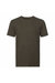Russell Mens Short-Sleeved T-Shirt (Dark Olive) - Dark Olive