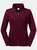 Russell Womens/Ladies Authentic Sweat Jacket (Burgundy) - Burgundy