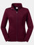Russell Womens/Ladies Authentic Sweat Jacket (Burgundy) - Burgundy