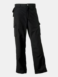 Russell Work Wear Heavy Duty Trousers (Long) / Pants (Black)