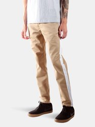 Racer Chino - Khaki/White