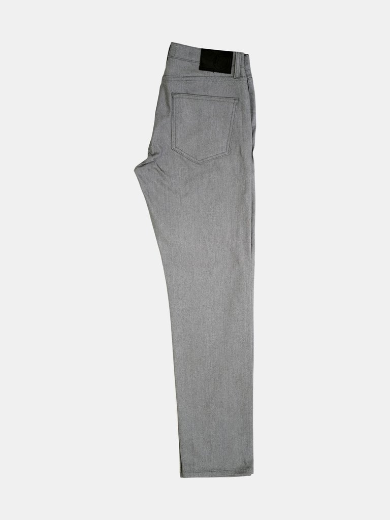 Slim Straight - Raw Grey