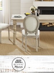 Chanelle Dining Chair - Cream White