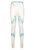 Brillante Endurance Printed Leggings - White-Green