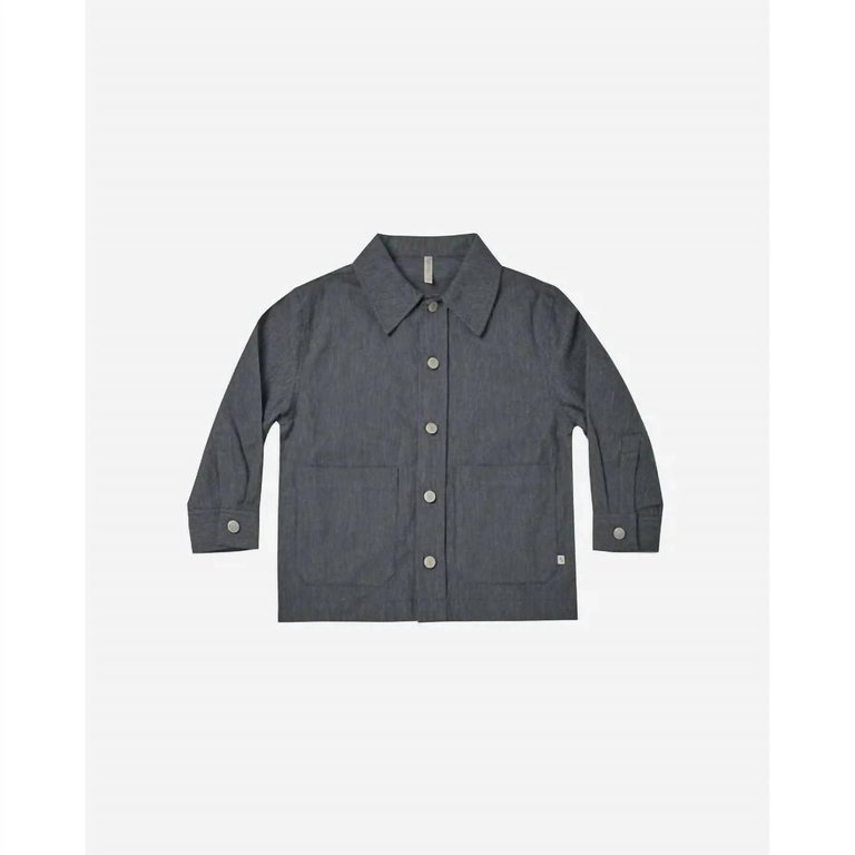 Stanley Shirt In Navy - Navy