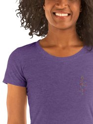 Women's Short Sleeve T-Shirt - Rebeccapurple - Rebeccapurple