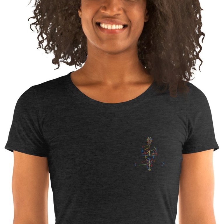 Women's Short Sleeve T-shirt - Charcoal Grey