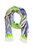 Abstract Tie Dye Diamond Scarf - Multi