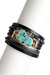 Aquamare Leather Bracelet