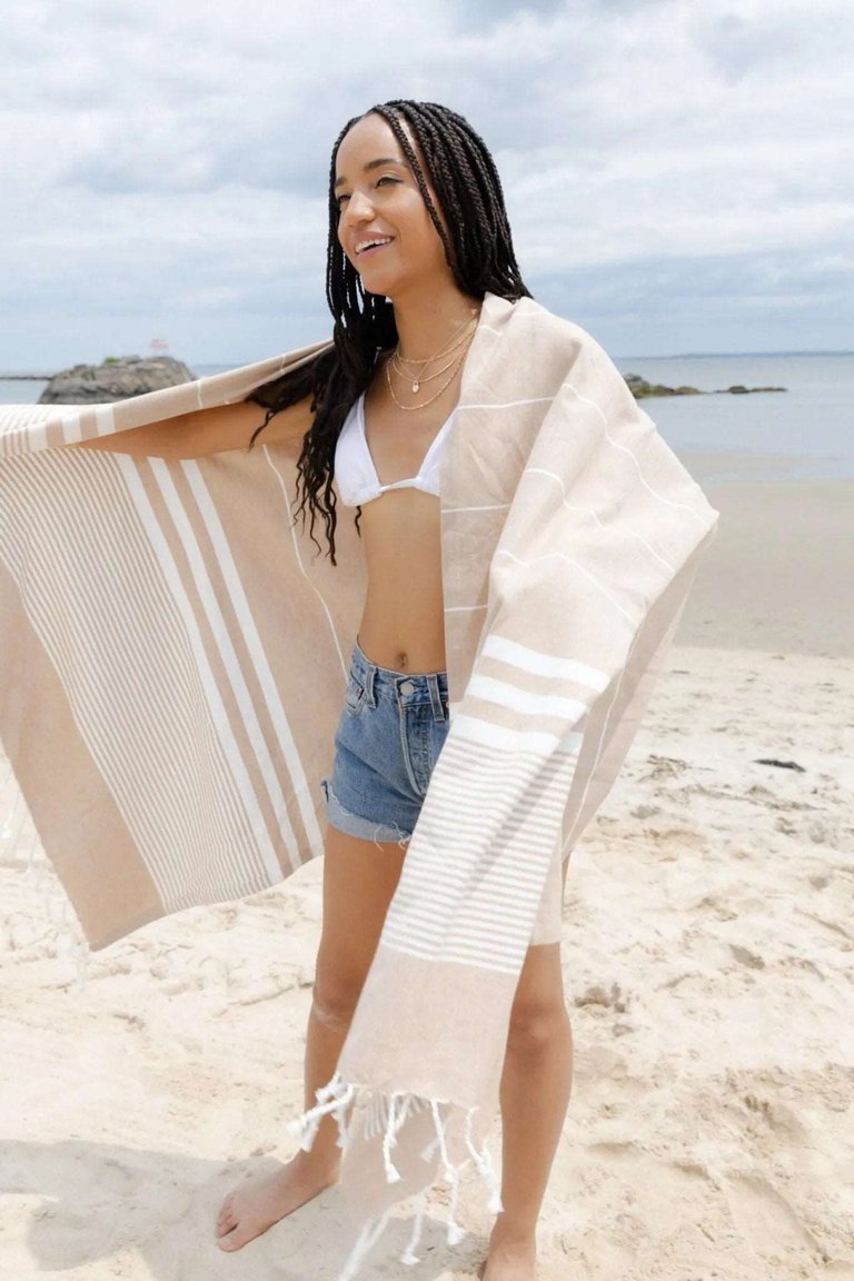 Bold Stripes Sand Towel