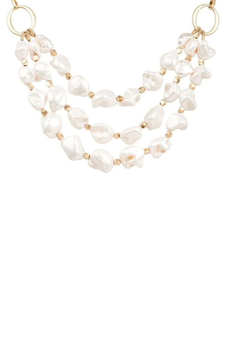 Charlotte Pearl Necklace