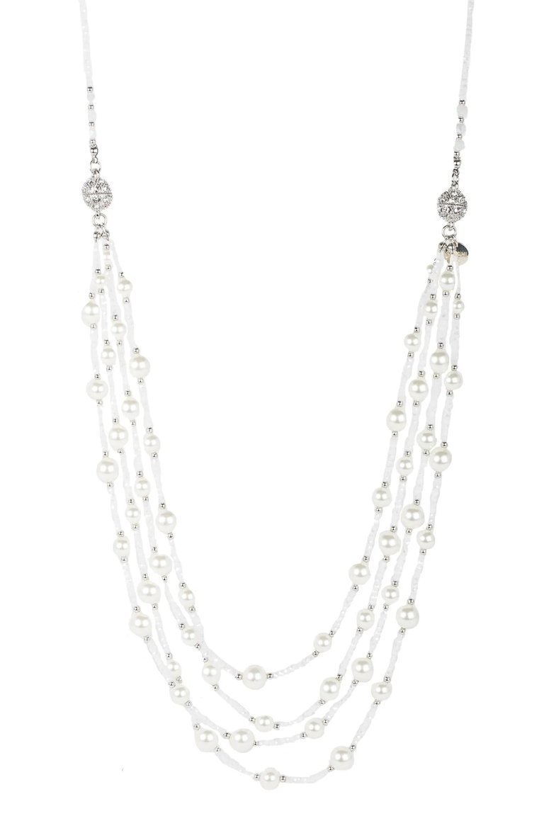 Convertible Layer Pearl Necklace