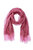 Diaphanous Textured Wrap Silk Scarf - Pink