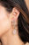 Estella Stone Dangle Earring - Pink