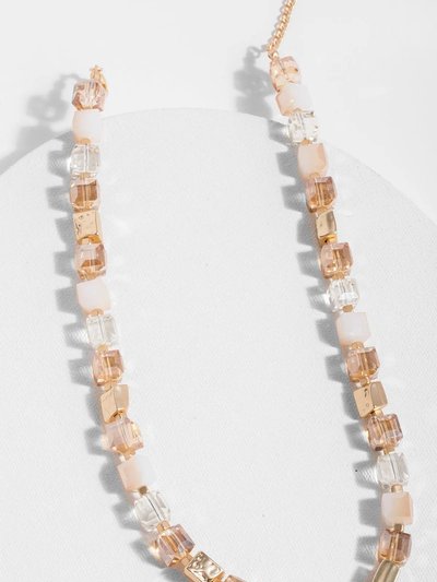 Saachi Style Faceted Bead and Stone Necklace product