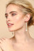 Filigree Drop Pearl Earring - Ivory