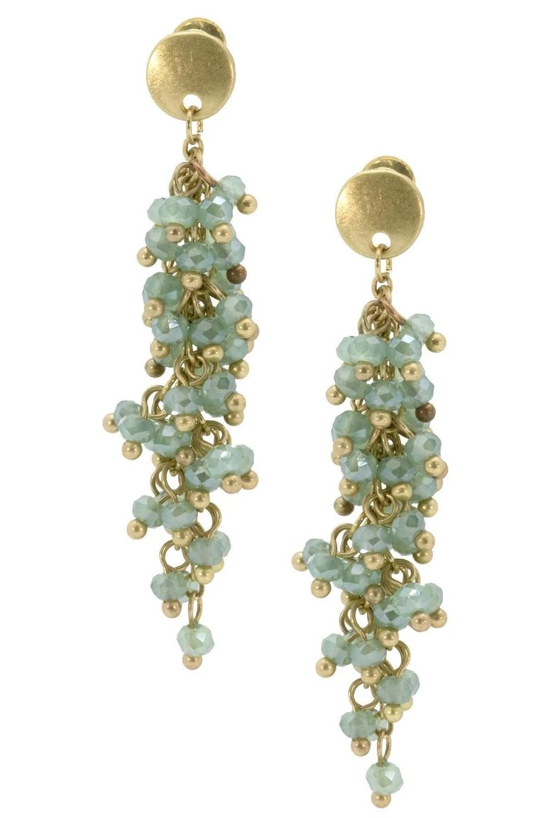 Florus Beaded Dangle Earring