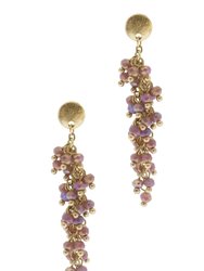 Florus Beaded Dangle Earring