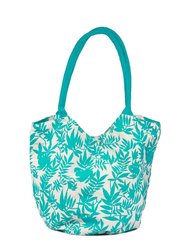 Free Beach Bucket Tote Bag - Turquoise