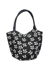 Free Beach Bucket Tote Bag - Black