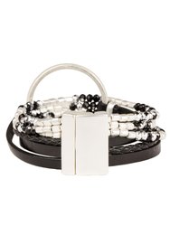 Go With The Flow Leather Bracelet