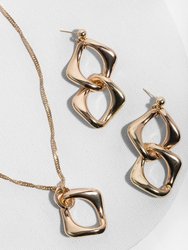 Infinity Necklace and Earring Gift Box