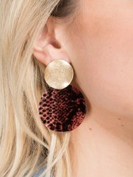 Jungle Vibes Statement Earring
