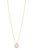 Kiera Long Pendant Adjustable Necklace - White
