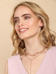 Layer Cake Necklace - Pink