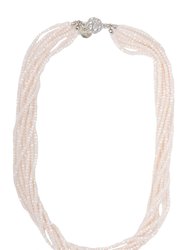 Lumos Multi Strand Crystal Beaded Necklace - Lumos