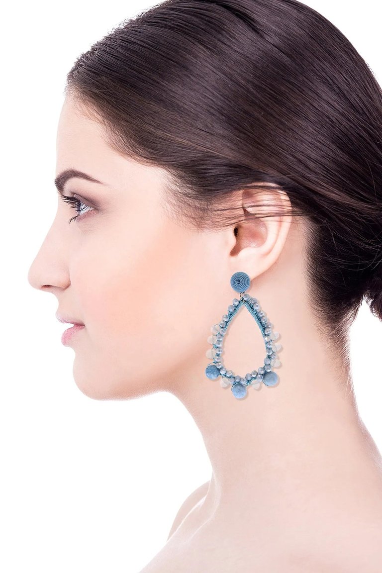 Mahal Earring Blue