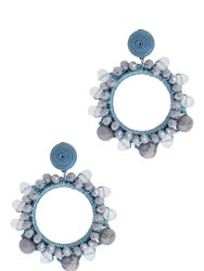 Mahal Earring Blue - Blue