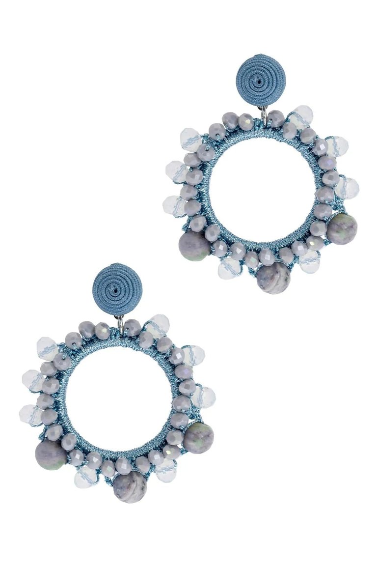 Mahal Earring Blue - Blue