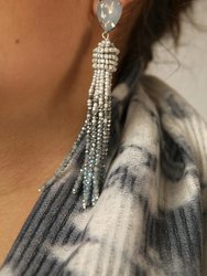 Maldives Tassel Beaded Statement Earring