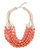 Maraca Beaded Necklace - Pink