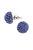 Metallic Crochet Thread Cluster Stud Earring (Set Of 3)