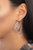 Multi Surface Hoop Earring - Silver