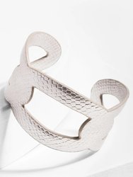 Ogee Cuff Bracelet - Silver