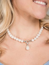 Paramount Pearl Necklace - White