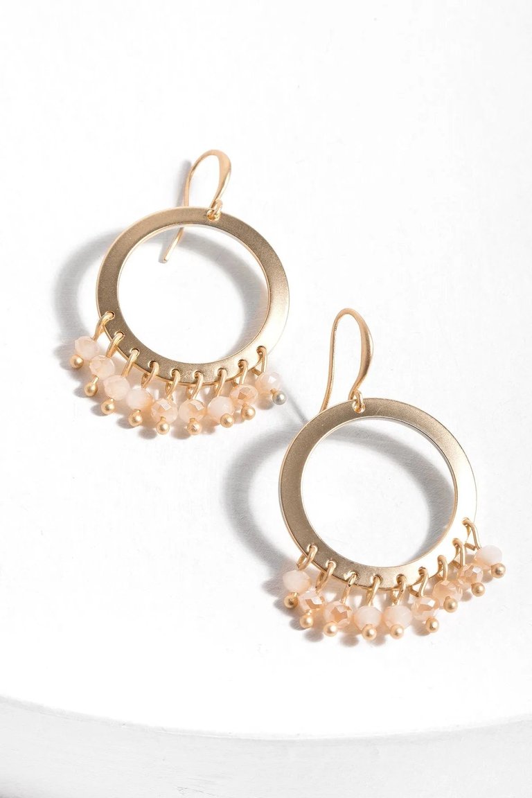 Perfect Circle Earring - Gold