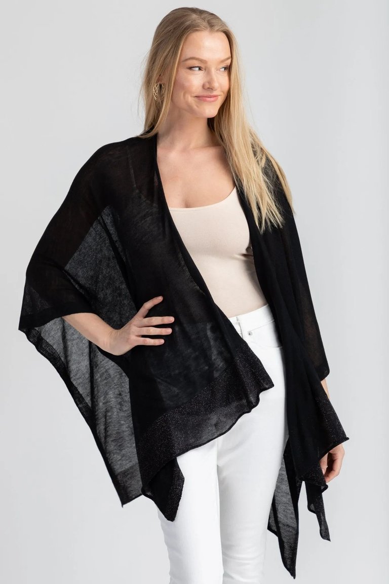 Perfectly Luxe Wrap - Black