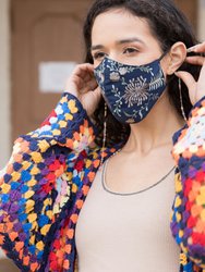 Primavera Embroidered Face Mask